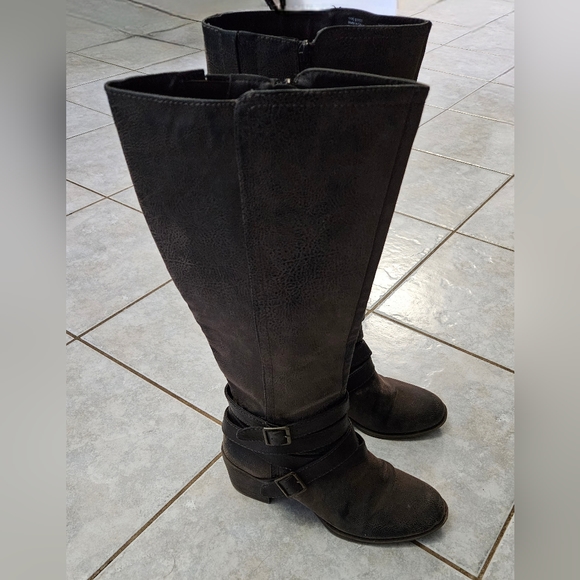 Ladies Sonoma Motorcycle Style Boots size 9 - Picture 2 of 5